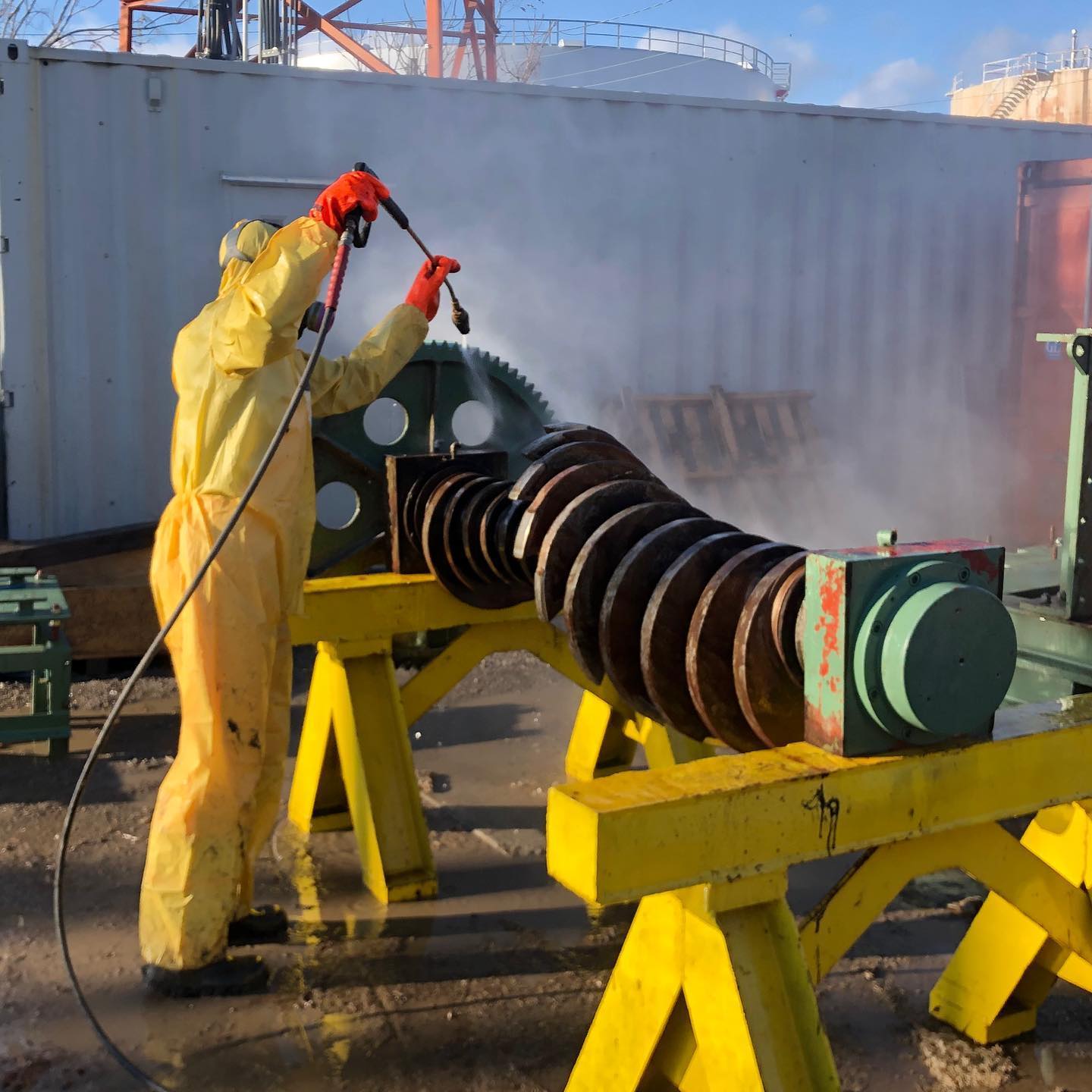 Industrial Power Washing for Hamilton’s Steel Mills